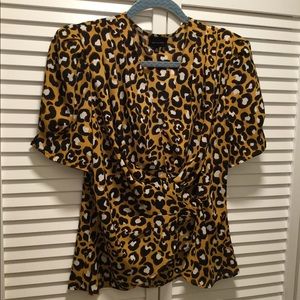 We What Where Cheetah Top